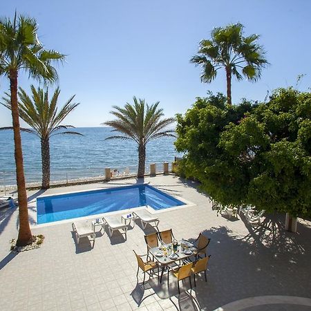 Meneou Beachfront Villa Sunset Perivolia Room photo